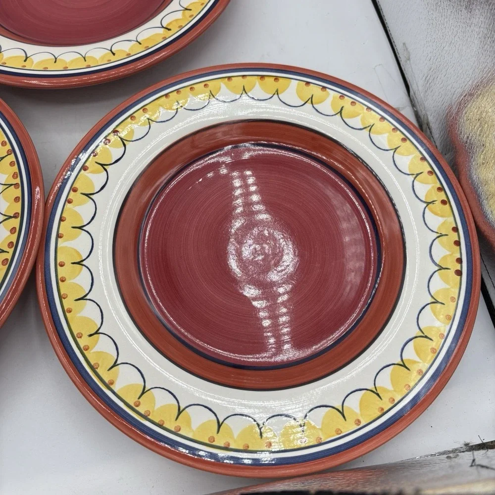Pier 1 Dinner Plates Del Sol 10 7/8